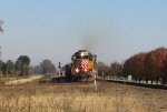 CEFX 2799 leads a train off the CSX "A" line 